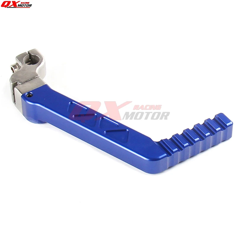 13 мм ЧПУ кованая педаль стартера синяя для CRF BBR KLX TTR 50 70cc 110cc 125cc ZS YX LF двигатель