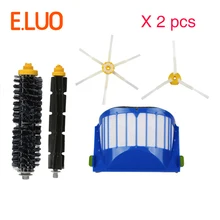 for iRobot Roomba 600 620 630 650 660 Robotic Vacuum Cleaner Parts Replenishment Mega Accessories Brush Aero Vac Filters Kits for iRobot Roomba 600 620 630 650 660 Robotic Vacuum Cleaner Parts Replenishment Mega Accessories Brush Aero Vac Filters Kits