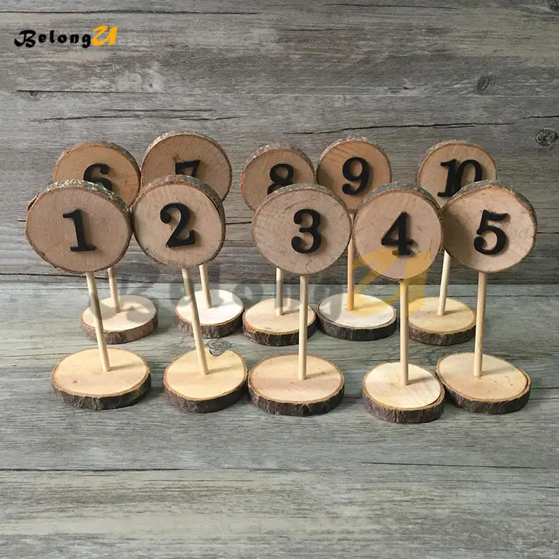 Table Numbers Wedding Decoration MUW-125-04