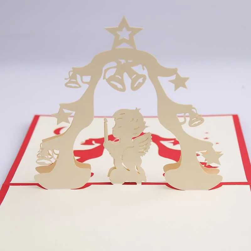 OLOEY новый малыш узор 3D Pop Up Card подарочная карта любовник ручной работы