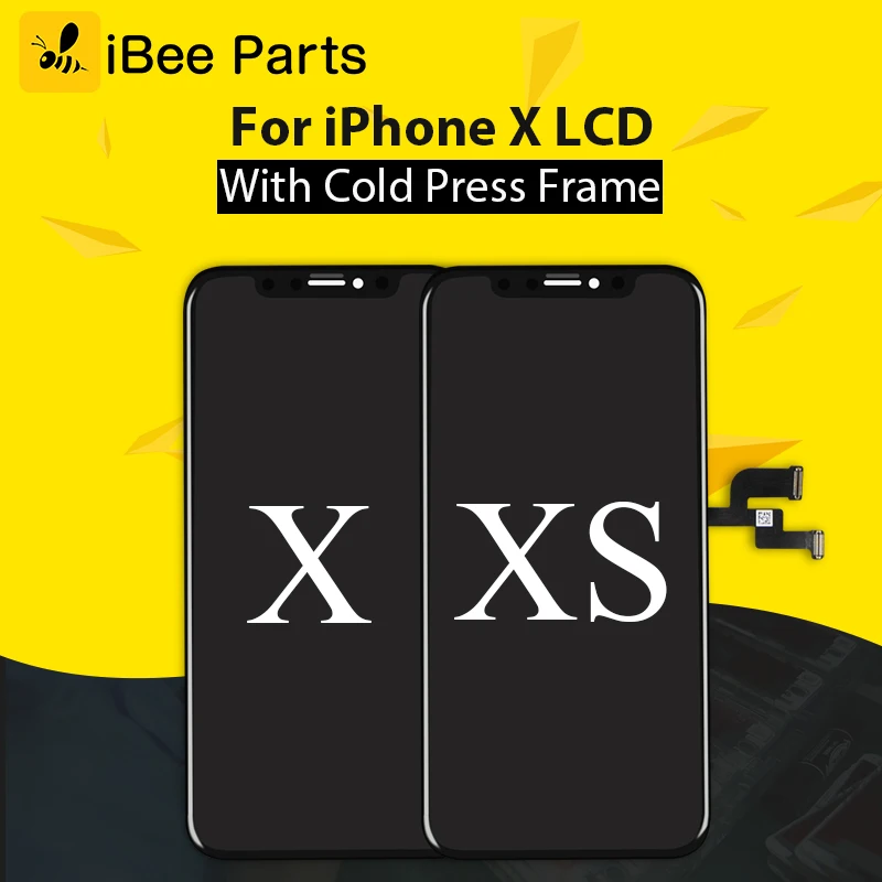 Детали iBee 1 шт. Amoled Oled для iPhone X XS ЖК Восстановленный OEM качественный экран