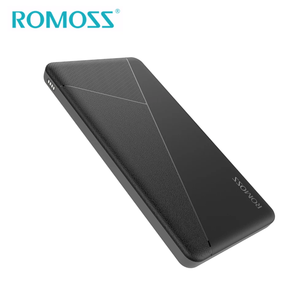 Внешний аккумулятор ROMOSS PIE 10 10000 мАч портативное Внешнее литий полимерное