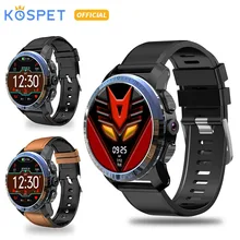 KOSPET Optimus 2 GB 16 GB 8.0MP 800 mAh IP67 водонепроницаемые двойные системы 4G умные часы мужские 1,39 «454*454 Android7.1.1 smartwatch телефон