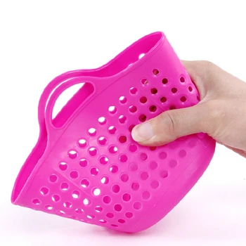 

High Quality Storage Basket Practical Creative Portable Useful Mini Desk Plastic Organizer Hot Stationery Storage Basket