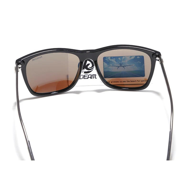 KDEAM, легкие алюминиевые мужские солнцезащитные очки, поляризационные, безупречно, очки ночного видения, UV400, линзы с дисплеем, Полароид, оттенки