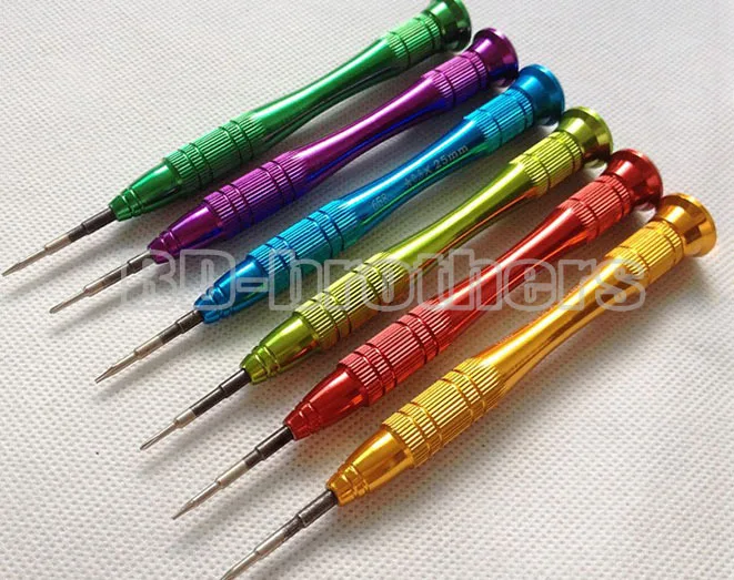 CR-V металлический Torx T2 T4 T5 T6 0,8 Pentalobe 1,5 Phillips 0.6Y 1.5Y 2.0Y отвертка с тремя крыльями для мобильного телефона переключатель DIY Repair 100 ПК