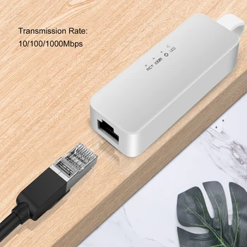

Kebidumei USB 3.0 to 1000Mbps Gigabit RJ45 Lan USB Network Converter for Computer Laptop Notebook Mi Box