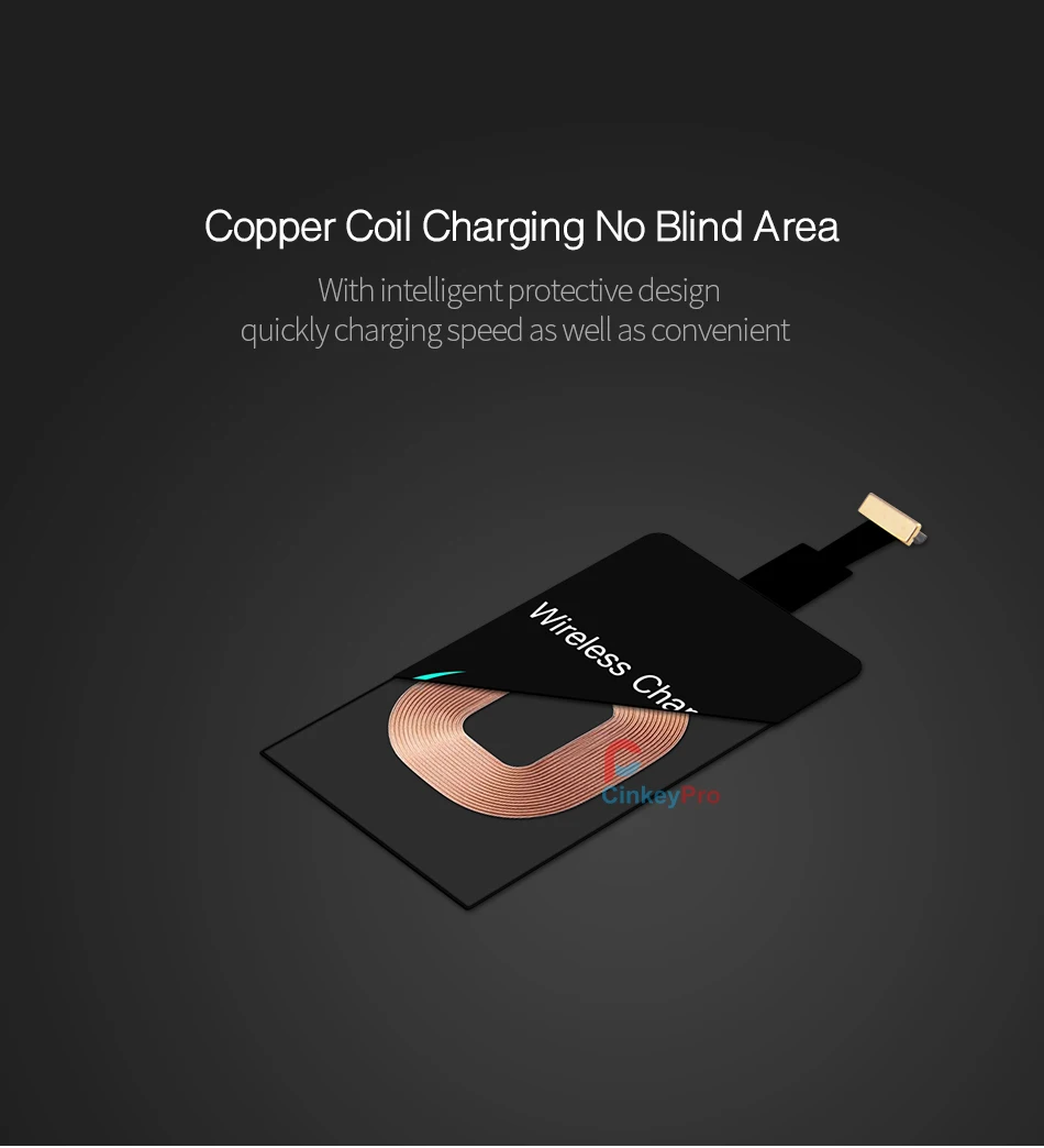 QI Wireless Charger Receiver micro usb 4