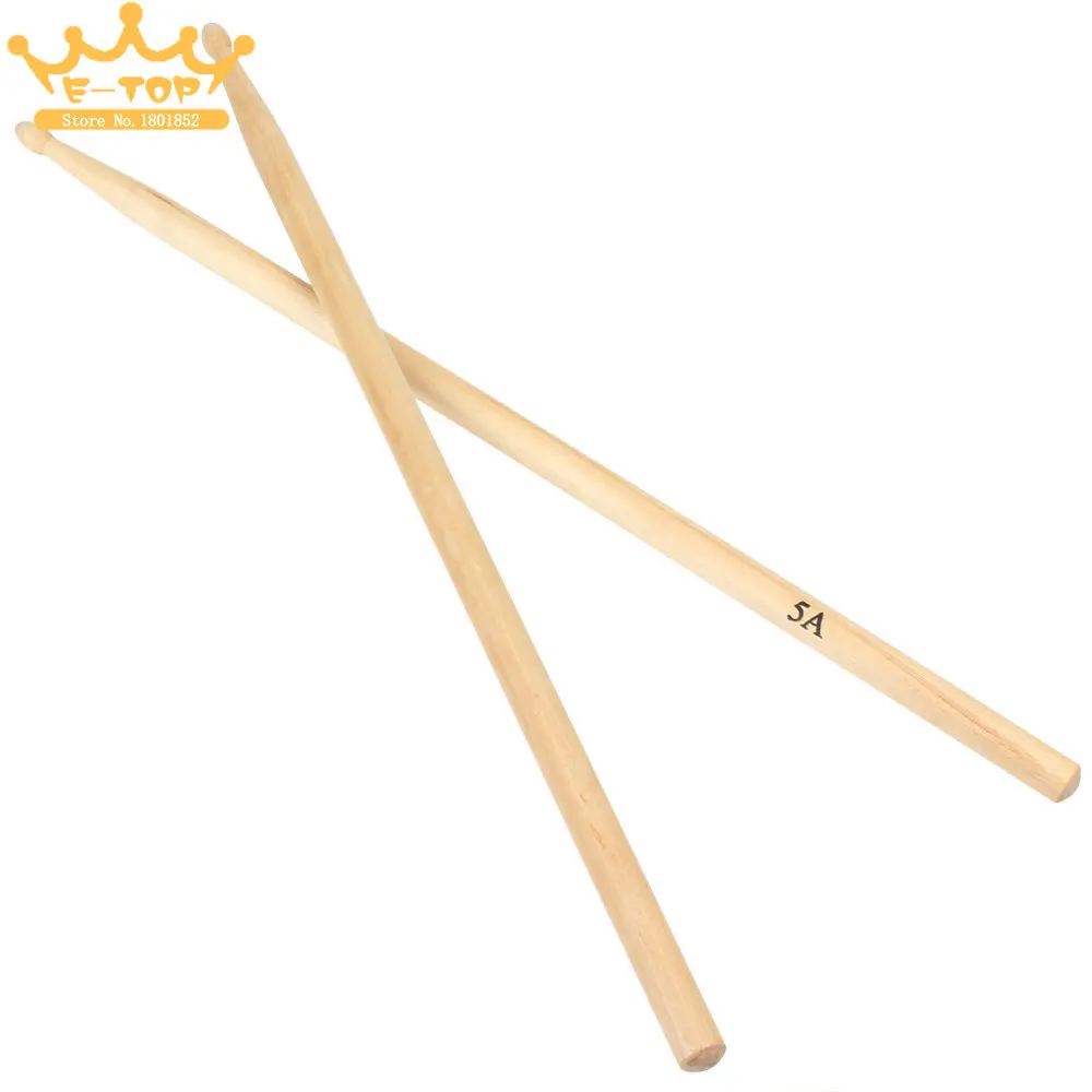 

Maple Wood Drum Sticks Set 5A Drumsticks Drum Parts Accessories