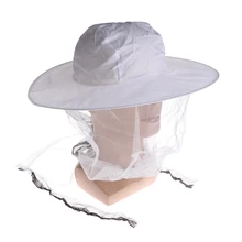 Сетка голова Лицо протектор пчела шляпа пчеловодство крышка Муха Москитная Открытый Кемпинг