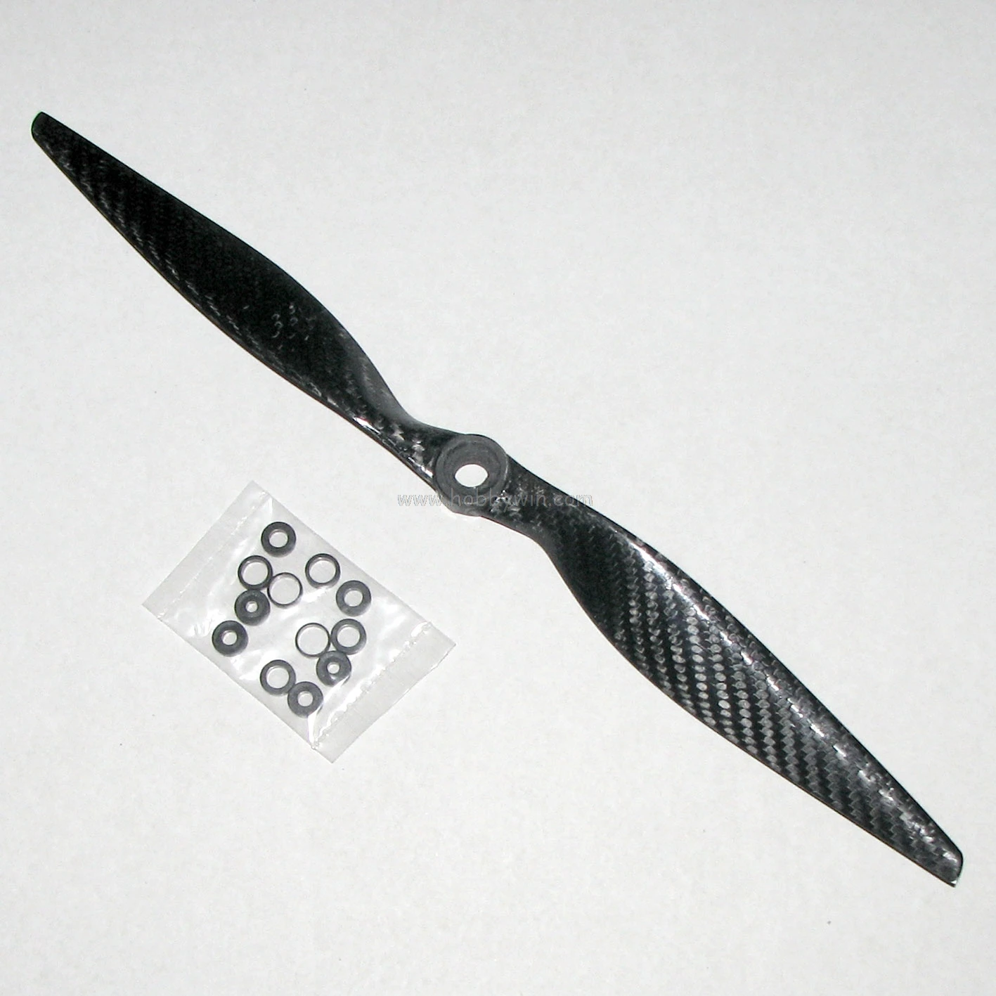 

11x5.5 Carbon Fiber Composite Propeller for RC Electric Mode Airplane spare parts Adaptor Ring 5mm 6mm