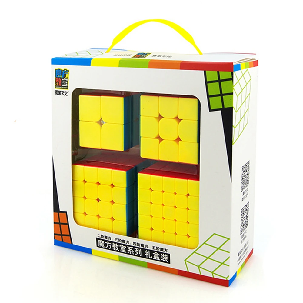 Cubo Mágico Moyu Kit caixa de presente 2x2 3x3 4x4 5x5 - Chess