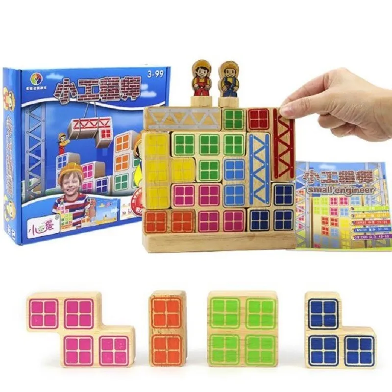 

Smart Board Games Engineer 60 Challenge With Solution Games IQ Training Toys For Children Oyuncak