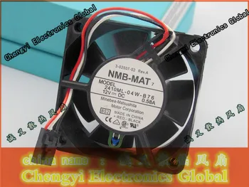 

Free Shipping DC fan for NMB-MAT Minebea Model 2410ML-04W-B76 working voltage 12V0.58A of