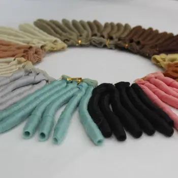 

1pcs 15*100cm Screw Curly Hair Extensions for All Dolls DIY Hair Wigs Heat Resistant Fiber Hair Wefts Doll Accessories