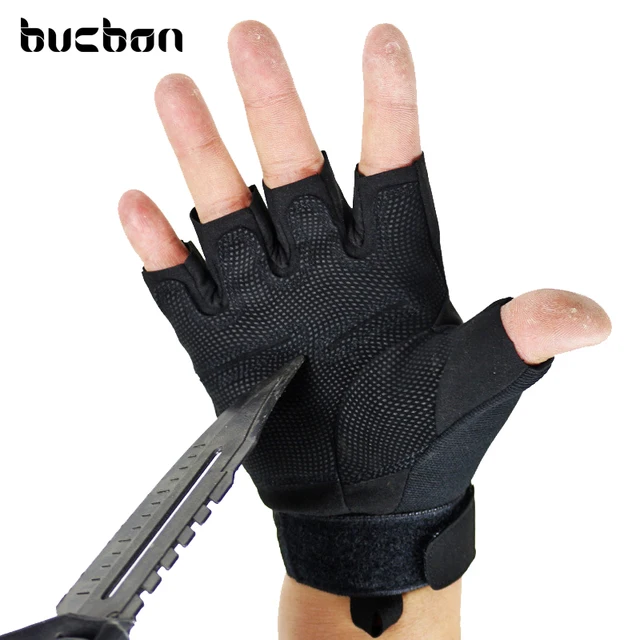 Alta Calidad Negro Halcón Guantes Tácticos Militares