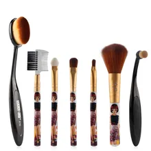 Newest 5 / 7 Pcs/Set Makeup Brushes Sets Pro Eyeshadow Powder Lip Blush Cosmetic Brush Beauty Tools V2