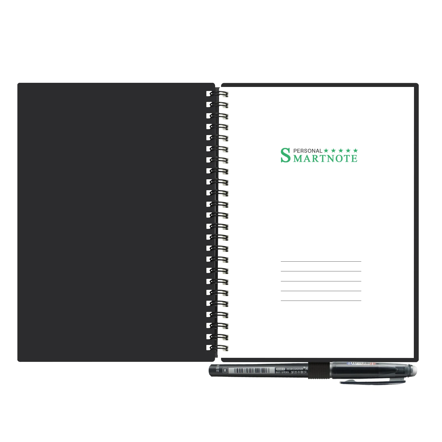 

Reusable Erasable Notebook Microwave Wave Cloud Erase Notepad Smart Notebook A5 Note Pad Lined With Pen Drop Shipping Wholesale