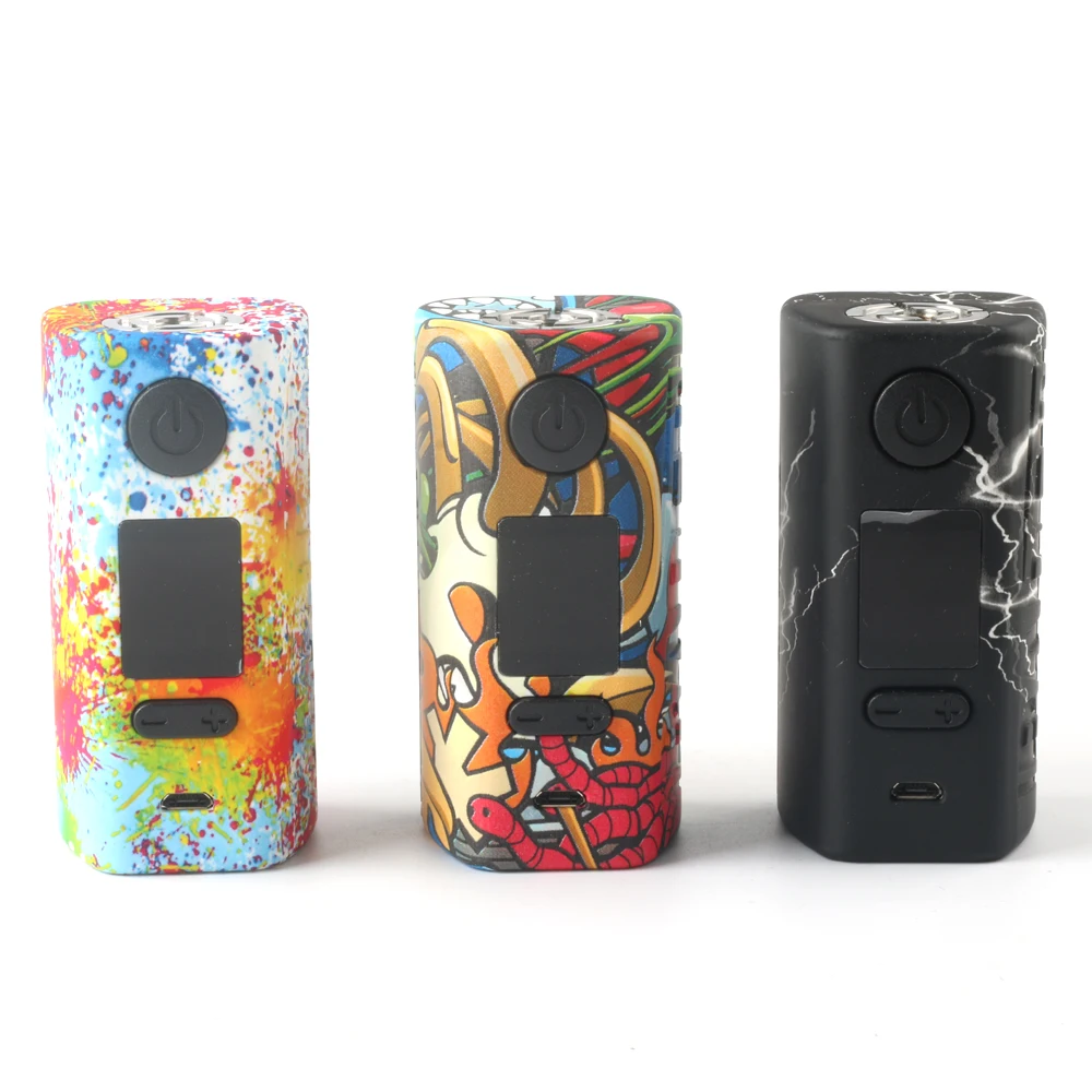

Ecigs mod Hugo Vapor Rader Mage TC Box MOD 218W Mod Supports VW/TC/Curve/Preheat & 2A Quick Charge Vape E-Cigarette Vapor Mod