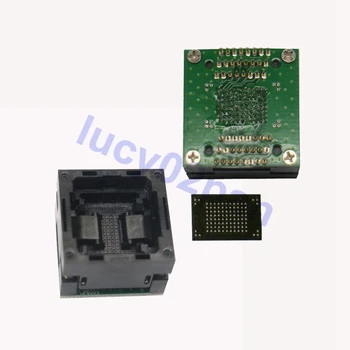 

BGA100-DIP48 IC Chip test socket, IC Size 14x18mm, BGA100 to DIP48 Programmer socket,1.0mm Spacing