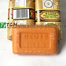 Пчелиный цветок сандалового дерева мыло для ванной мыльница 125г за шт Старый Китай Шанхайский бренд