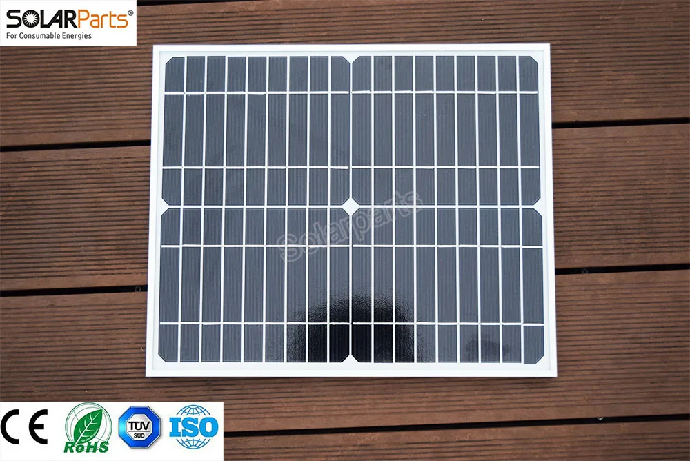 Factory price Retail solar panel 20W/18V Monocrystalline solar module mono solar cell for 12V boat yacht RV / Marine /Boat use Factory price Retail solar panel 20W/18V Monocrystalline solar module mono solar cell for 12V boat yacht RV / Marine /Boat use