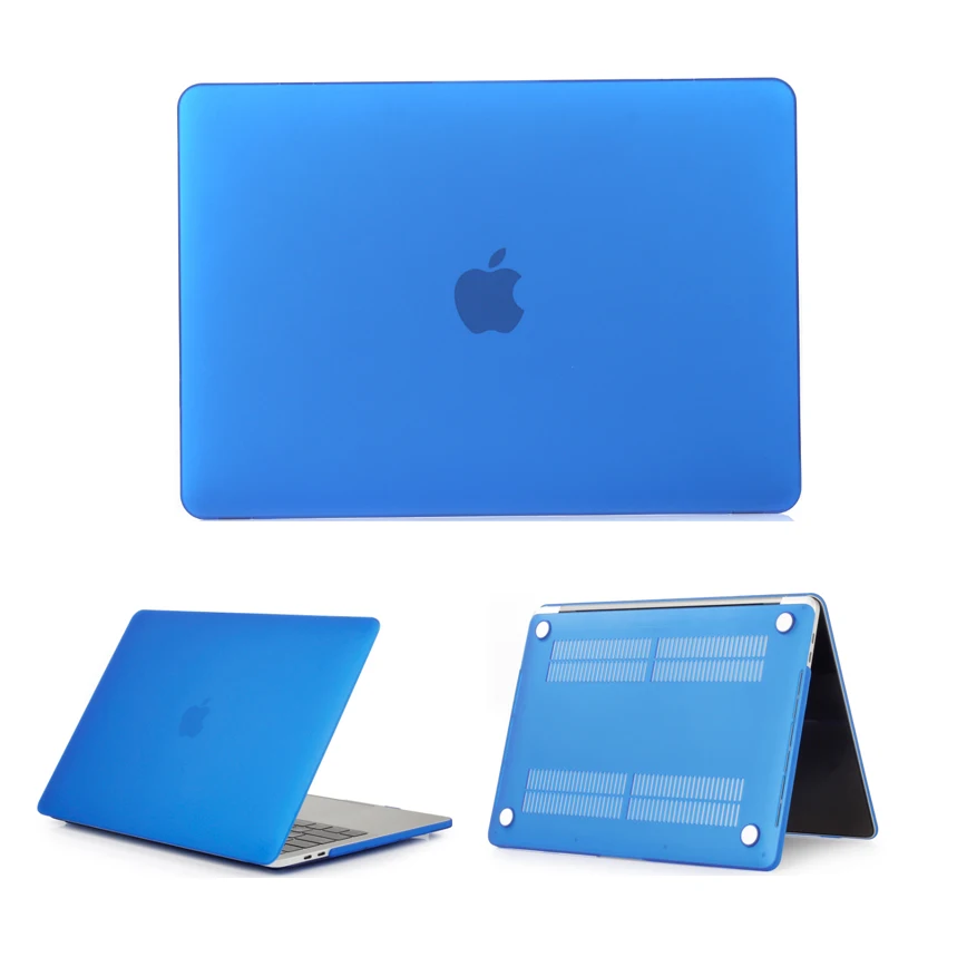 New Coque For Macbook Pro 13 15 2018 2017 Matte Laptop Case Hard PVC for Macbook Pro 13 2018 A1989 A1990 A1706 A1707 Case Matte  (3)