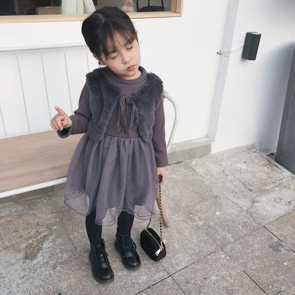 

robe princesse enfant fille long sleeve autumn winter baby girls dresses 2018 red 7 years old