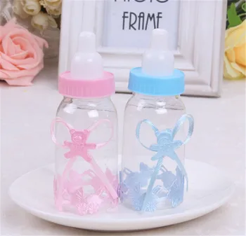 

500pcs/lot feeding bottle Candy Box ,Baby birth party &baptism wedding favor