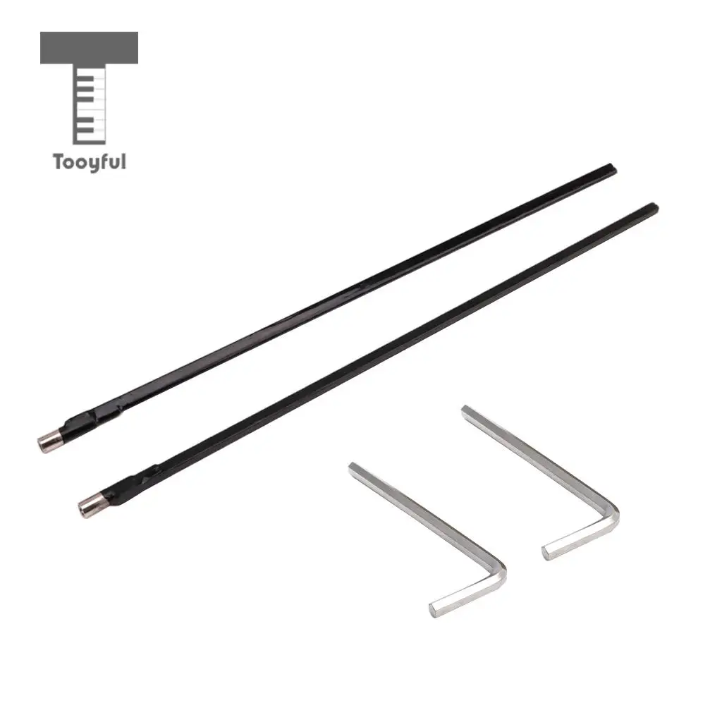 Tooyful 9mm Two Way Two Course Truss Rod Guitar Adjustment Tool for Guitar Repair with Wrench
