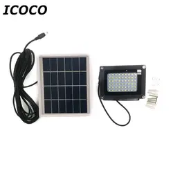 ICOCO 54leds Солнечный свет Управление ночник прожектор Открытый чрезвычайных лампы для дома сад газон бассейн путь распродажа