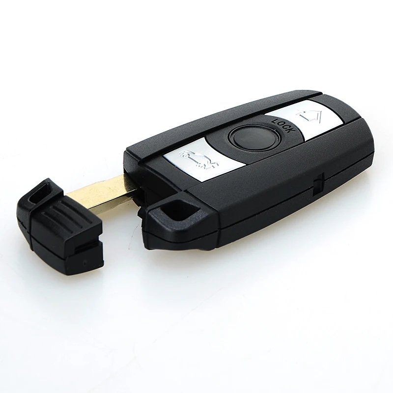 

DJSona 3 Buttons Remote Car Key Blank 868 MHz With 46 Chips Fit For BMW 1 3 5 6 7 Series Smart Auto Refit Replacement Car Key Ho