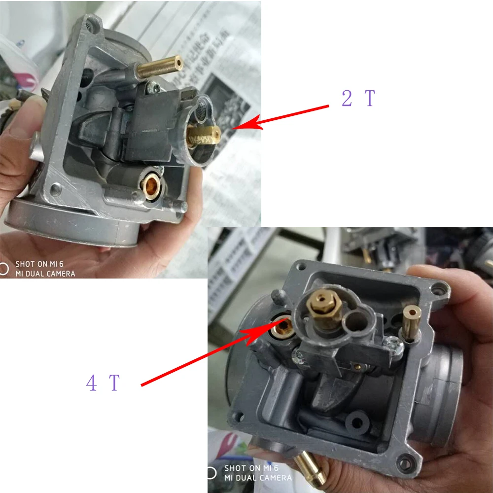 ZSDTRP Carburetor Motorcycle 2T Stroke Engine Parts Scooters Dirt Bike ATV 21 24 26 28 30 32 34mm with Power Jet Racing Moto