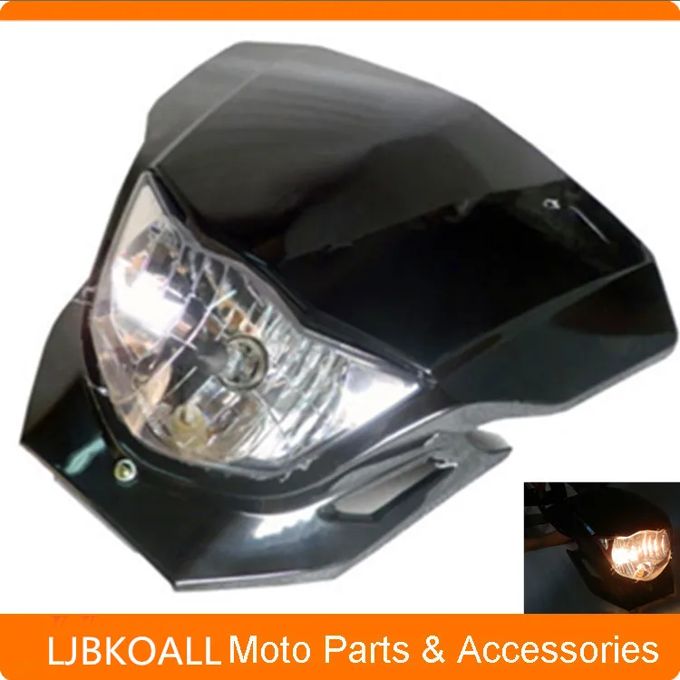 Фара для Yamaha YZ TTR WR XT 1976 2014 2000 2011 2012 2013 Мотоцикл Dirt Bike MX Enduro Supermoto с лампочкой H4| |