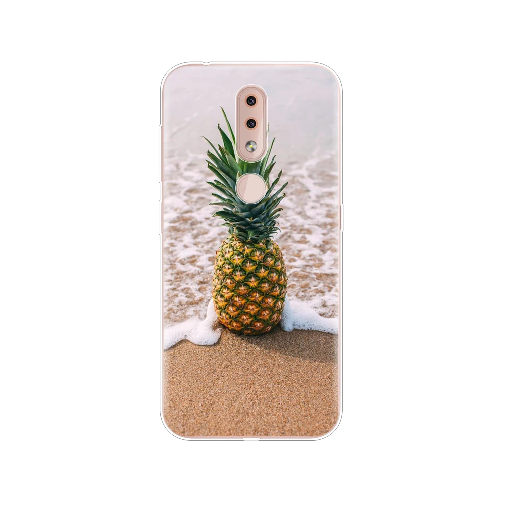 Чехол для Nokia 4 2 чехол накладка силиконовый мягкий TA 1157 1150 1133 1149 1152 etui
