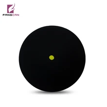 1 шт. FANGCAN высокого класса один желтый горошек спортивный мяч Расширенный Тип Черный резиновый мяч