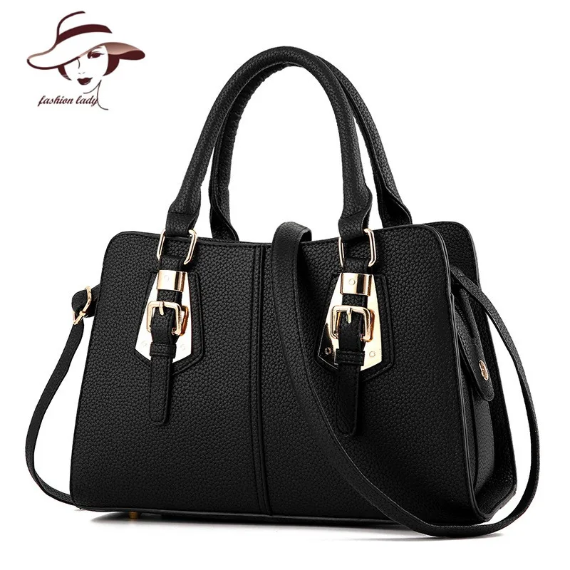 

2018 Luxury Women Leather Handbags Hot Sale Shoulder Bags Big Women Messenger Bag Famous Brands Female Tote Women Handbag Purse