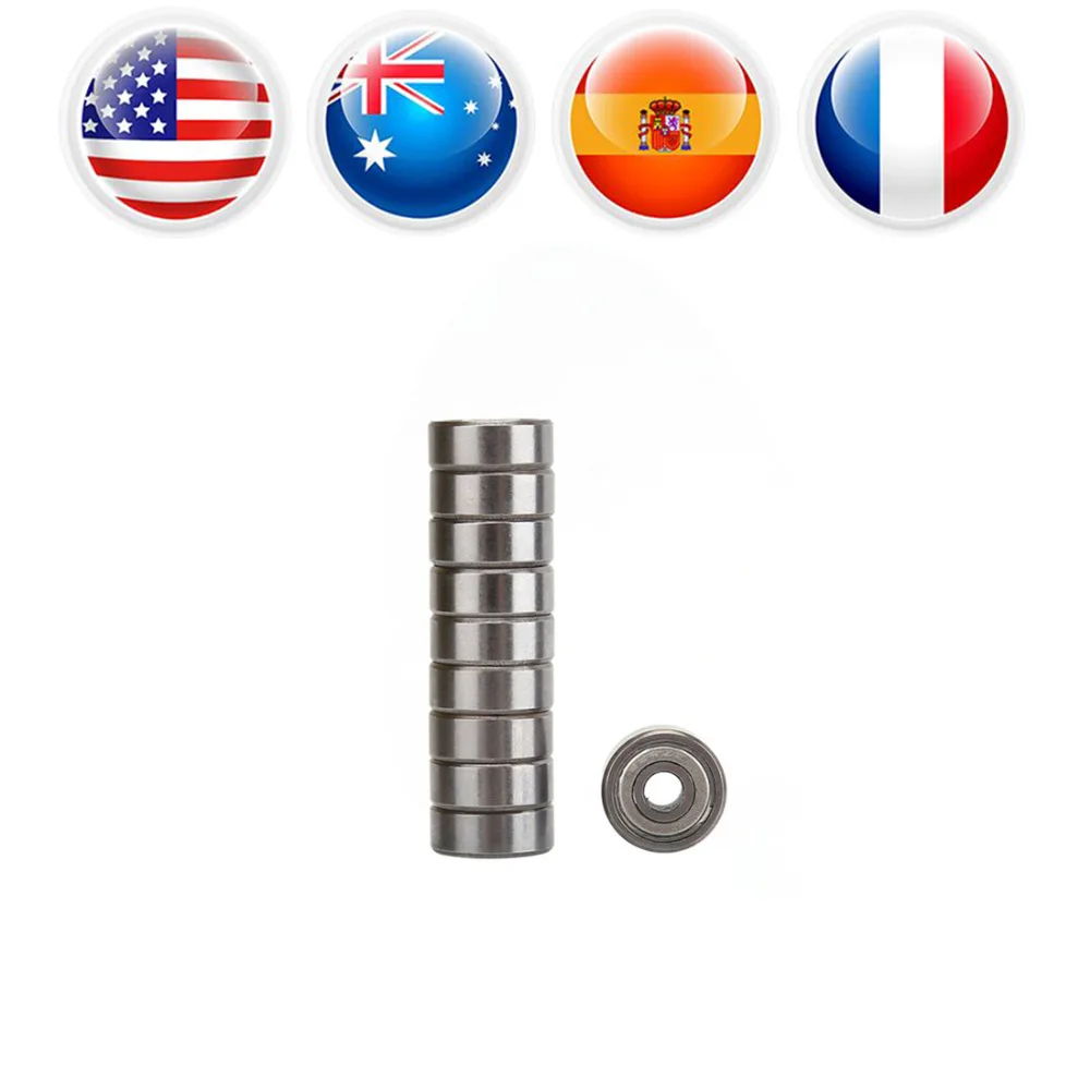 Wholesale 10Pcs/Lot 624ZZ Ball Bearings Double Shielded Miniature