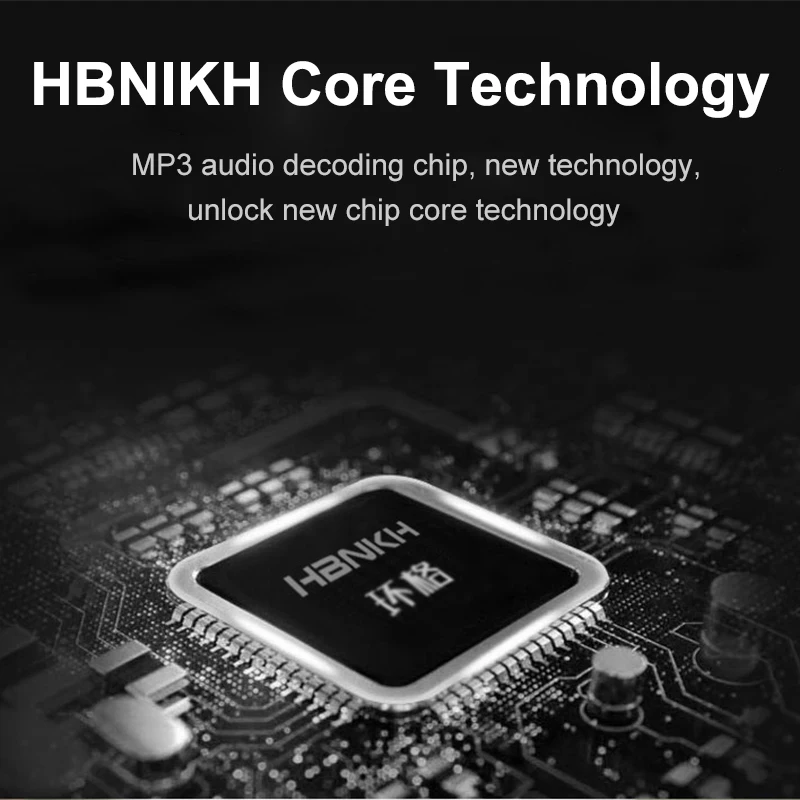 HBNKH USB мини MP3 плеер Bluetooth 4,2 Портативный видео музыкальный плеер HIFI FM радио Диктофон 1,8 'сенсорный экран с динамиком