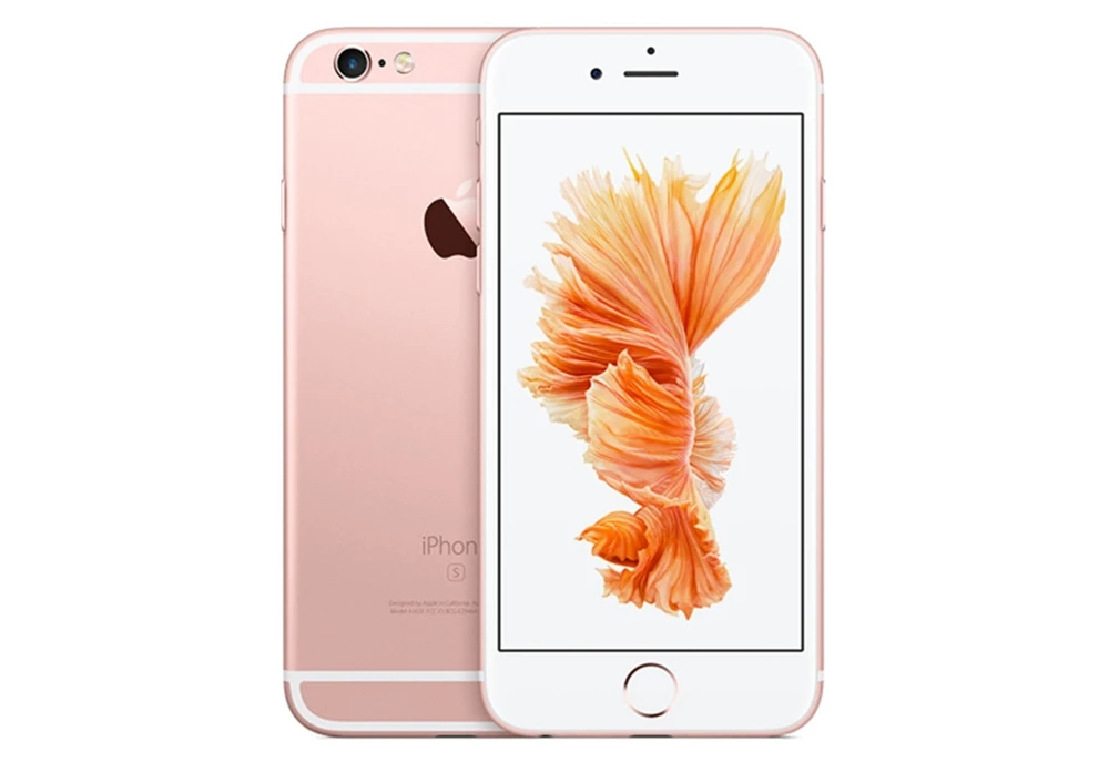 Разблокирована iPhone 6S плюс 5,5 дюймов двухъядерный процессор, 2 Гб Оперативная память 16/64GB Встроенная память IOS 12MP Камера отпечатков пальцев LTE 4G, мобильный телефон с функцией