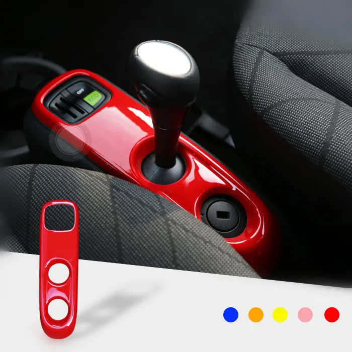 Пластиковая крышка панели переключения передач автомобиля для Smart fortwo 2009 2010 2011 2012