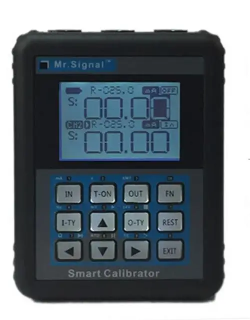 Gerador de Sinal Calibração da Válvula Atual Fonte Transmissor Plc Nova 420ma - 010 v 2 4 ~ 20mA 0 ~ 10 v
