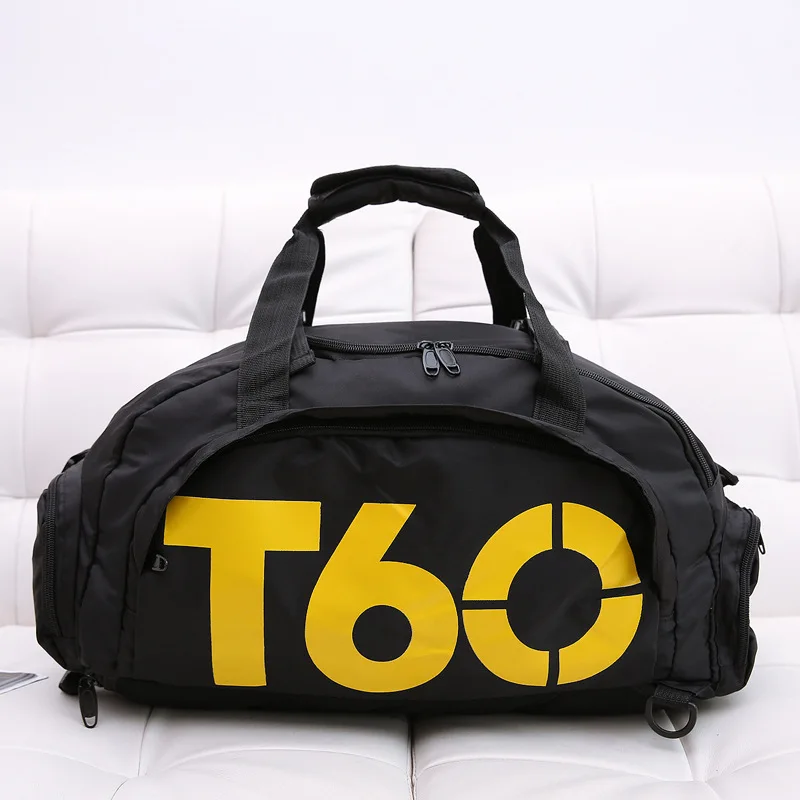 New Men Sport Gym Bag Lady Women Fitness Travel Handbag Outdoor Backpack with Separate Space for Shoes Sac De Sport