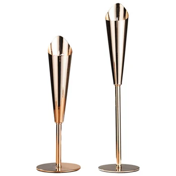 

Modern Metal Candlestick Wedding Nordic Large Chandelier Romantic Light Kaars Houder Wedding Centerpieces For Tables 50ZT0019