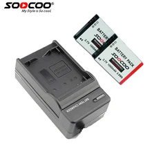 Soocoo на действие Камера Батарея (2 батареи с зарядным устройством) S70/S60/S60B спортивные Камера Батарея 1050 мАч