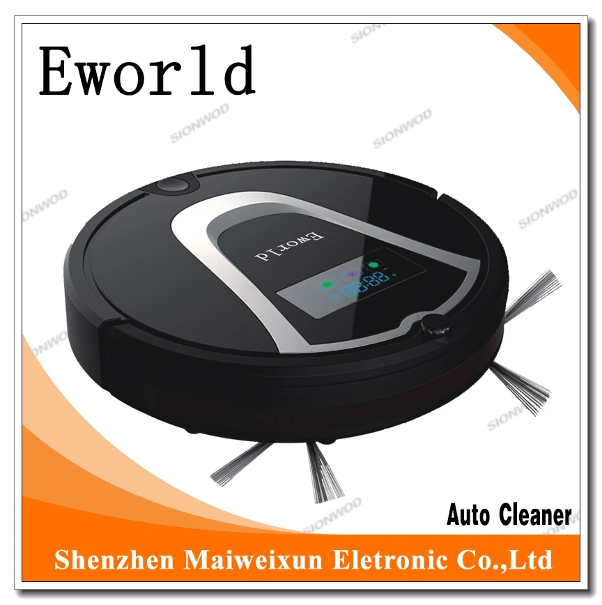 Eworld Robotic Vacum M884 2016 New Products Home Appliance Robot Vacuum