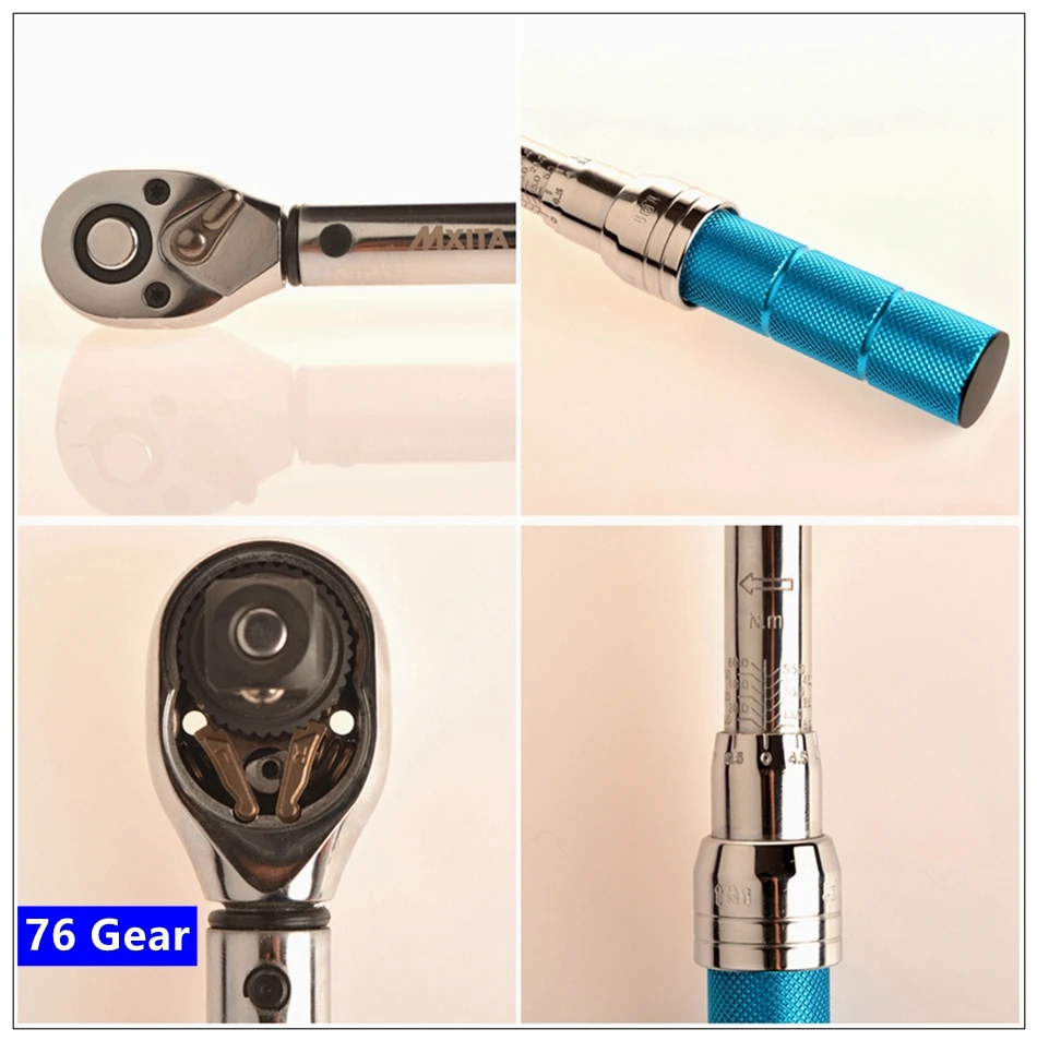 MXITA ключ с регулируемым крутящим моментом ручной гаечный ключ инструмент инструменты для ремонта автомобилей велосипедов