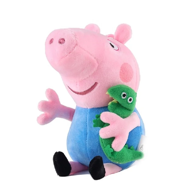 Мягкая Плюшевая Кукла Peppa Pig 30 см подарок на день рождения|Персонажи мультфильмов