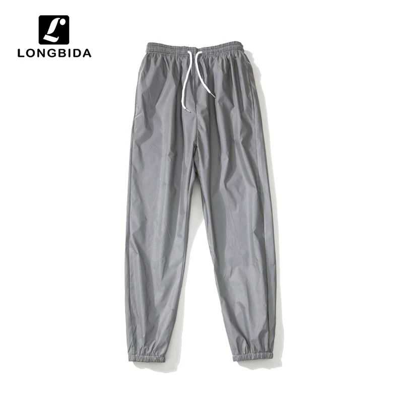 

Summer 3m Reflective Loose Men Pants Hip Hop Dance Pants Harajuku Jogger Trousers Night Reflective Streetwear