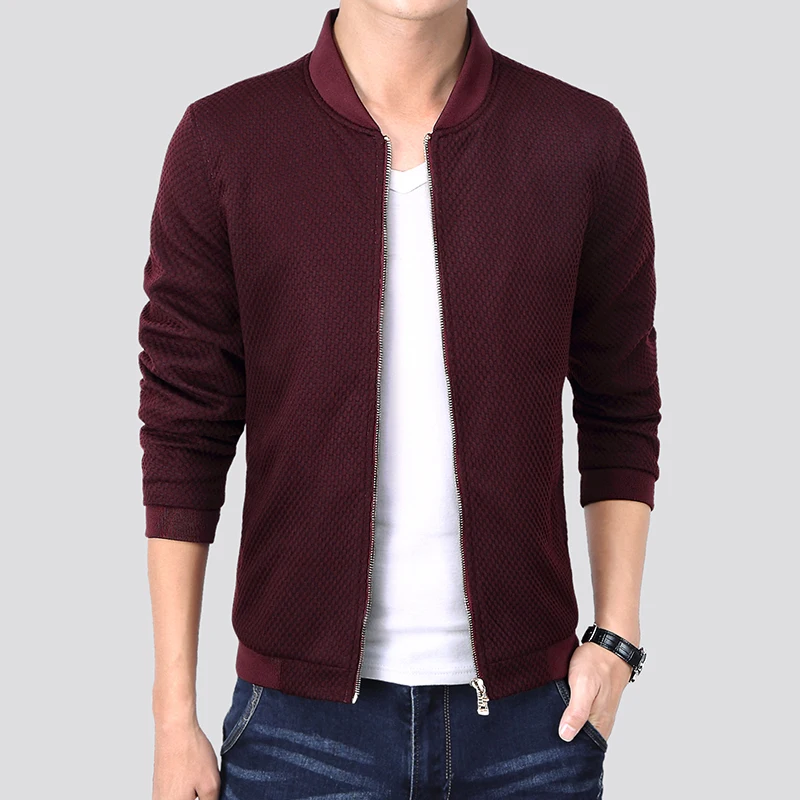 Мужская однотонная куртка BOLUBAO повседневная приталенная пальто на осень|men jacket